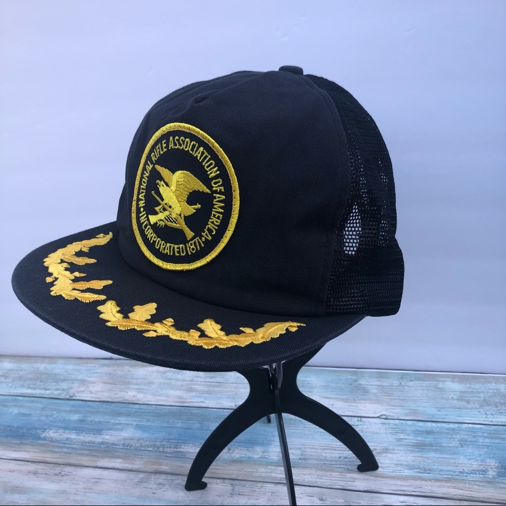 Vintage K-Products National Rifle Association NRA trucker hat